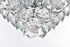 Elegant Lighting Adaline 11 Light Pendant D20 Inch H20 Inch L11 Chrome in Chrome and Clear Finish Model: 1050G20C