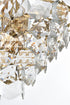 Elegant Lighting Adaline 11 Light Pendant D24 Inch H14 Inch L11 Satin Gold in Satin Gold and Clear Finish Model: 1050D24SG