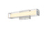 Elegant Lighting Aden 1 Light Wall Sconce L16 Inch E4.5 Inch H4.3 Inch LED 8 Watt 3CCT in Chrome Model: LD301W16C