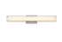 Elegant Lighting Aden 1 Light Wall Sconce L24 Inch E4.5 Inch H4.3 Inch LED 14 Watt 3CCT in Chrome Model: LD301W24C