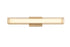 Elegant Lighting Aden 1 Light Wall Sconce L24 Inch E4.5 Inch H4.3 Inch LED 14 Watt 3CCT in Satin Gold Model: LD301W24SG