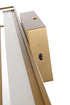 Elegant Lighting Aden 1 Light Wall Sconce L24 Inch E4.5 Inch H4.3 Inch LED 14 Watt 3CCT in Satin Gold Model: LD301W24SG