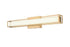 Elegant Lighting Aden 1 Light Wall Sconce L24 Inch E4.5 Inch H4.3 Inch LED 14 Watt 3CCT in Satin Gold Model: LD301W24SG