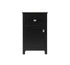 Elegant Lighting Adian 18 Inch Wide Bathroom Storage Freedstanding Cabinet in Black Model: SC011830BK
