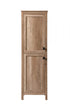 Elegant Lighting Adian 20 Inch Wide Bathroom Linen Storage Freestanding Cabinet in Black Model: SC012065BK