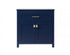 Elegant Lighting Adian 30 Inch Wide Bathroom Storage Freestanding Cabinet in Black Model: SC013030BK