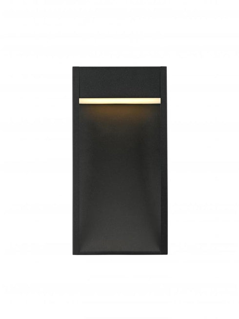 Elegant Lighting Adriel 7.5 inch Outdoor Wall Sconce in Black Model: OD504W15BK