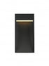 Elegant Lighting Adriel 7.5 inch Outdoor Wall Sconce in Black Model: OD504W15BK
