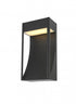 Elegant Lighting Adriel 7.5 inch Outdoor Wall Sconce in Black Model: OD504W15BK