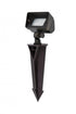 Elegant Lighting Aera Outdoor 12V Cast Brass flood light 2 inch Light x 4 inch W x 6 inch H in Dark Bronze Model: C046-DB