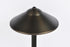 Elegant Lighting Aera Outdoor 12V Cast Brass path light 9 inch Wide x 24 inch High in Dark Bronze Model: P800-DB