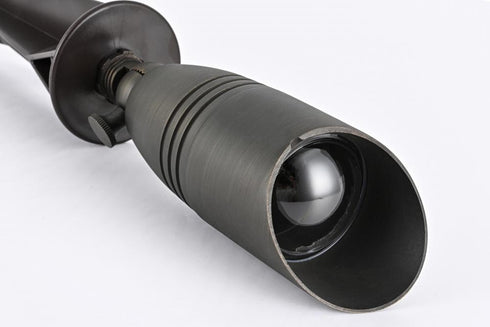 Elegant Lighting Aera Outdoor 12V Cast Brass spot light 3 inch Wide x 8.5 inch High in Dark Bronze Model: C029L-DB