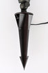 Elegant Lighting Aera Outdoor 12V Cast Brass spot light 3 inch Wide x 8.5 inch High in Dark Bronze Model: C029L-DB