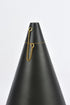 Elegant Lighting Aera Outdoor 12V Cast Brass torch light 8 inch Wide x 24 inch High in Dark Bronze Model: P806-DB