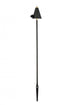 Elegant Lighting Aera Outdoor 12V Cast Brass torch light 8 inch Wide x 24 inch High in Dark Bronze Model: P806-DB