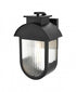 Elegant Lighting Albert 7 inch Outdoor Pendant in Black Model: OD338W13BK