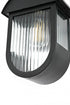 Elegant Lighting Albert 7 inch Outdoor Pendant in Black Model: OD338W13BK