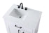 Elegant Lighting Alden Vanity Cabinet 1Dr3Dw 32 Inch W x 22 Inch D x 35 Inch H in White Model: VF29732WH