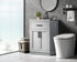 Elegant Lighting Alden Vanity Cabinet 2Dr1Dw 24 Inch W x 22 Inch D x 35 Inch H in Grey Model: VF29724GR