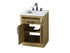 Elegant Lighting Alden Vanity Cabinet 2Dr1Dw 24 Inch W x 22 Inch D x 35 Inch H in Honey Brown Model: VF29724MHB