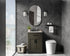 Elegant Lighting Alden Vanity Cabinet 2Dr1Dw 24 Inch W x 22 Inch D x 35 Inch H in Mocha Brown Model: VF29724MMB