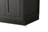 Elegant Lighting Alden Vanity Cabinet 2Dr1Dw 24 Inch W x 22 Inch D x 35 Inch H in Mocha Brown Model: VF29724MMB