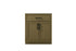 Elegant Lighting Alden Vanity Cabinet 2Dr1Dw 30 Inch W x 22 Inch D x 35 Inch H in Chestnut Brown Model: VF29730MCB