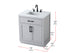 Elegant Lighting Alden Vanity Cabinet 2Dr1Dw 30 Inch W x 22 Inch D x 35 Inch H in Grey Model: VF29730GR
