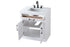 Elegant Lighting Alden Vanity Cabinet 2Dr1Dw 30 Inch W x 22 Inch D x 35 Inch H in White Model: VF29730WH