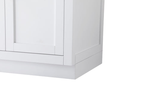 Elegant Lighting Alden Vanity Cabinet 2Dr1Dw 30 Inch W x 22 Inch D x 35 Inch H in White Model: VF29730WH