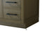 Elegant Lighting Alden Vanity Cabinet 2Dr3Dw 36 Inch W x 22 Inch D x 35 Inch H in Chestnut Brown Model: VF29736MCB