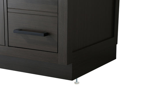 Elegant Lighting Alden Vanity Cabinet 2Dr3Dw 36 Inch W x 22 Inch D x 35 Inch H in Mocha Brown Model: VF29736MMB