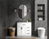 Elegant Lighting Alden Vanity Cabinet 2Dr3Dw 36 Inch W x 22 Inch D x 35 Inch H in White Model: VF29736WH