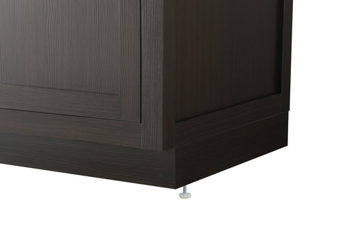 Elegant Lighting Alden Vanity Cabinet 2Dr5Dw 42 Inch W x 22 Inch D x 35 Inch H in Mocha Brown Model: VF29742MMB