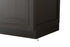 Elegant Lighting Alden Vanity Cabinet 2Dr5Dw 42 Inch W x 22 Inch D x 35 Inch H in Mocha Brown Model: VF29742MMB