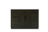 Elegant Lighting Alden Vanity Cabinet 2Dr7Dw 48 Inch W x 22 Inch D x 35 Inch H in Mocha Brown Model: VF29748MMB