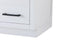 Elegant Lighting Alden Vanity Cabinet 2Dr7Dw 60 Inch W x 22 Inch D x 35 Inch H in White Model: VF29760WH