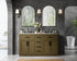 Elegant Lighting Alden Vanity Cabinet 4Dr5Dw 60 Inch W x 22 Inch D x 35 Inch H in Chestnut Brown Model: VF29760DMCB