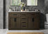 Elegant Lighting Alden Vanity Cabinet 4Dr5Dw 60 Inch W x 22 Inch D x 35 Inch H in Mocha Brown Model: VF29760DMMB
