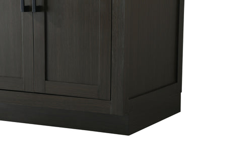 Elegant Lighting Alden Vanity Cabinet 4Dr5Dw 72 Inch W x 22 Inch D x 35 Inch H in Mocha Brown Model: VF29772DMMB