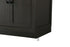 Elegant Lighting Alden Vanity Cabinet 4Dr5Dw 72 Inch W x 22 Inch D x 35 Inch H in Mocha Brown Model: VF29772DMMB