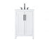 Elegant Lighting Alina 24 inch Single Bathroom Vanity in Chocolate Oak Model: VF29524CO