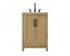Elegant Lighting Alina 24 inch Single Bathroom Vanity in Chocolate Oak Model: VF29524CO