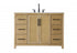 Elegant Lighting Alina 48 inch Single Bathroom Vanity in Chocolate Oak Model: VF29548CO