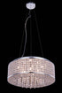 Elegant Lighting Amelie 4 light in Chrome Pendant Clear Royal Cut Crystal Model: V2914D12C/RC