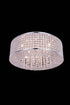 Elegant Lighting Amelie 4 light in Chrome Pendant Clear Royal Cut Crystal Model: V2914D12C/RC