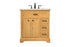 Elegant Lighting Americana 32 inch Single bathroom vanity in driftwood Model: VF15032DW