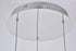 Elegant Lighting Amherst Collection LED 3 Light chandelier 12 Inch x 9 Inch chrome finish Model: 3803D12C