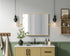 Elegant Lighting Amoura Metal Frame Mirror 20 Inch W x 24 Inch H in Brass Model: MR6H2024BRA