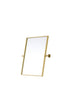 Elegant Lighting Amoura Metal Frame Mirror 20 Inch W x 24 Inch H in Brass Model: MR6H2024BRA
